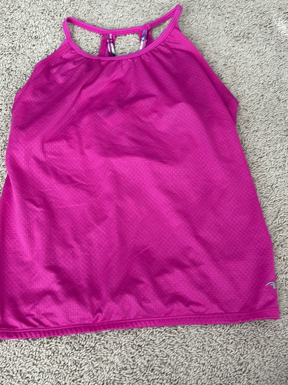 Athletic Works Hot Pink Racerback Swim Coverup